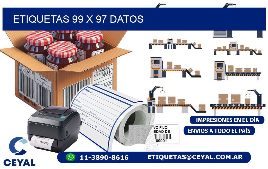 ETIQUETAS 99 x 97 DATOS