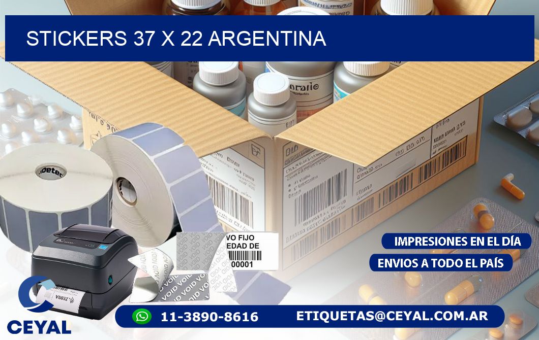STICKERS 37 x 22 ARGENTINA