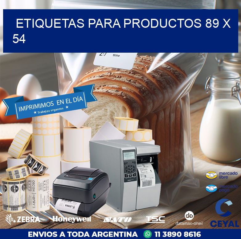 etiquetas para productos 89 x 54