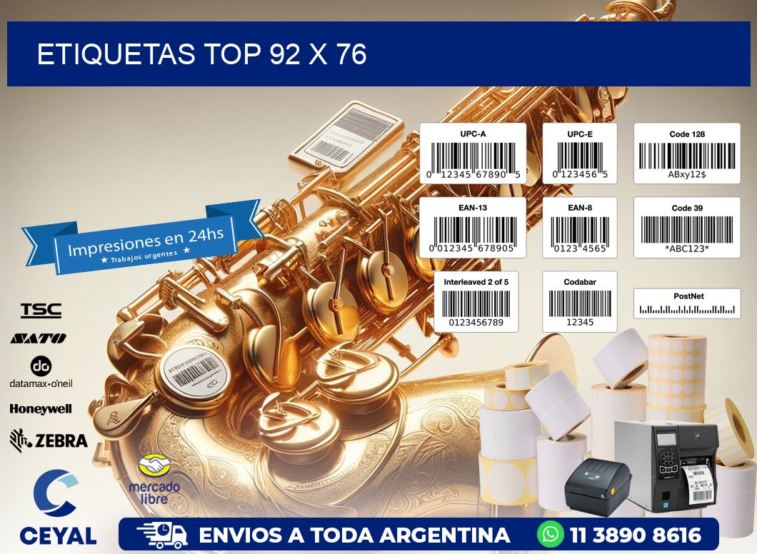 etiquetas top 92 x 76