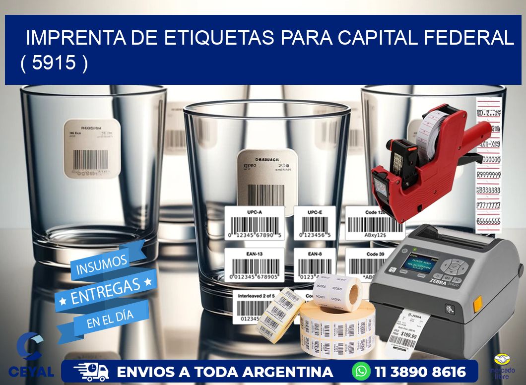 imprenta de etiquetas para capital federal ( 5915 )