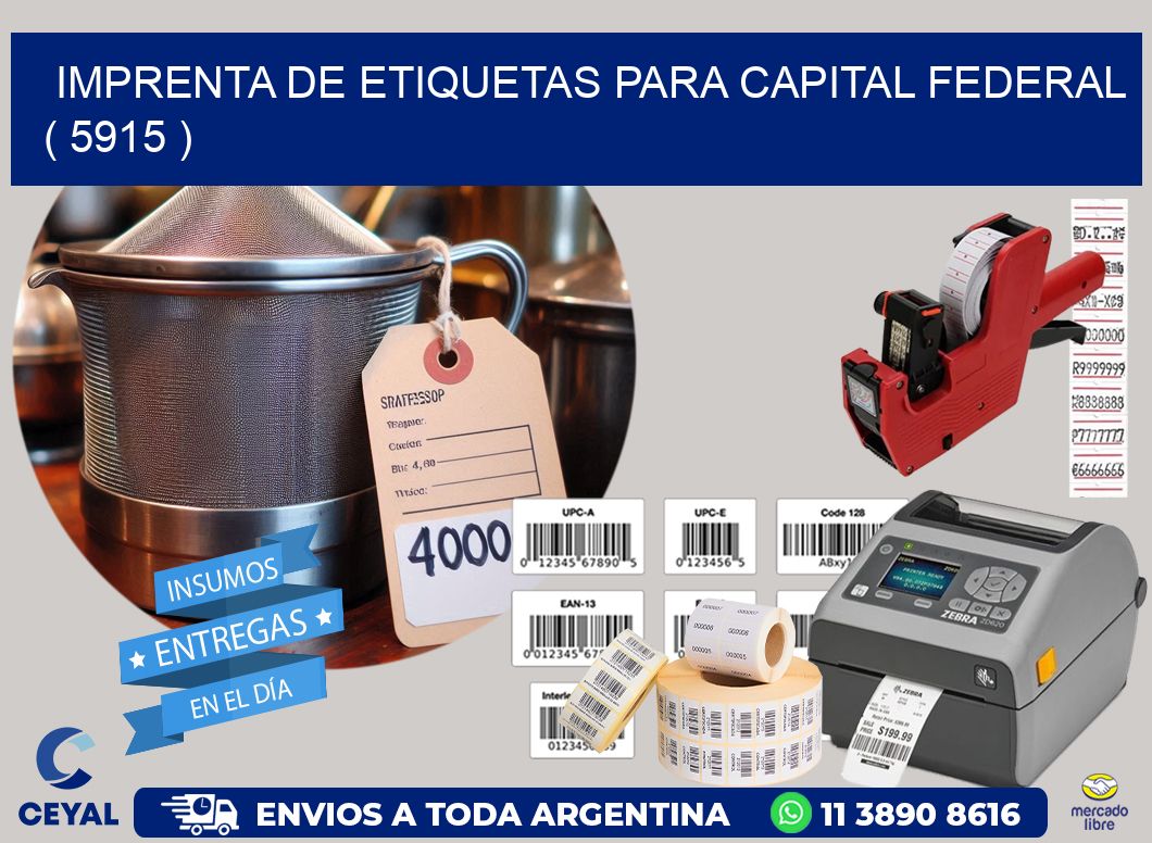 imprenta de etiquetas para capital federal ( 5915 )