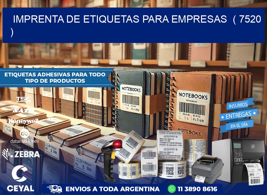 imprenta de etiquetas para empresas  ( 7520 )