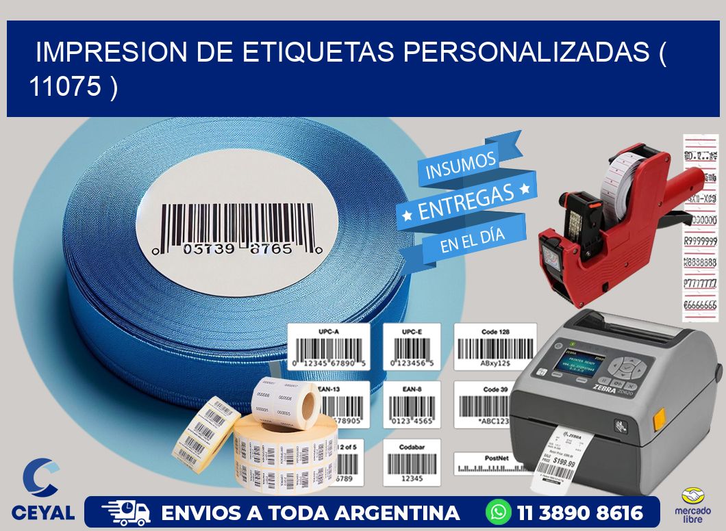 impresion de etiquetas personalizadas ( 11075 )