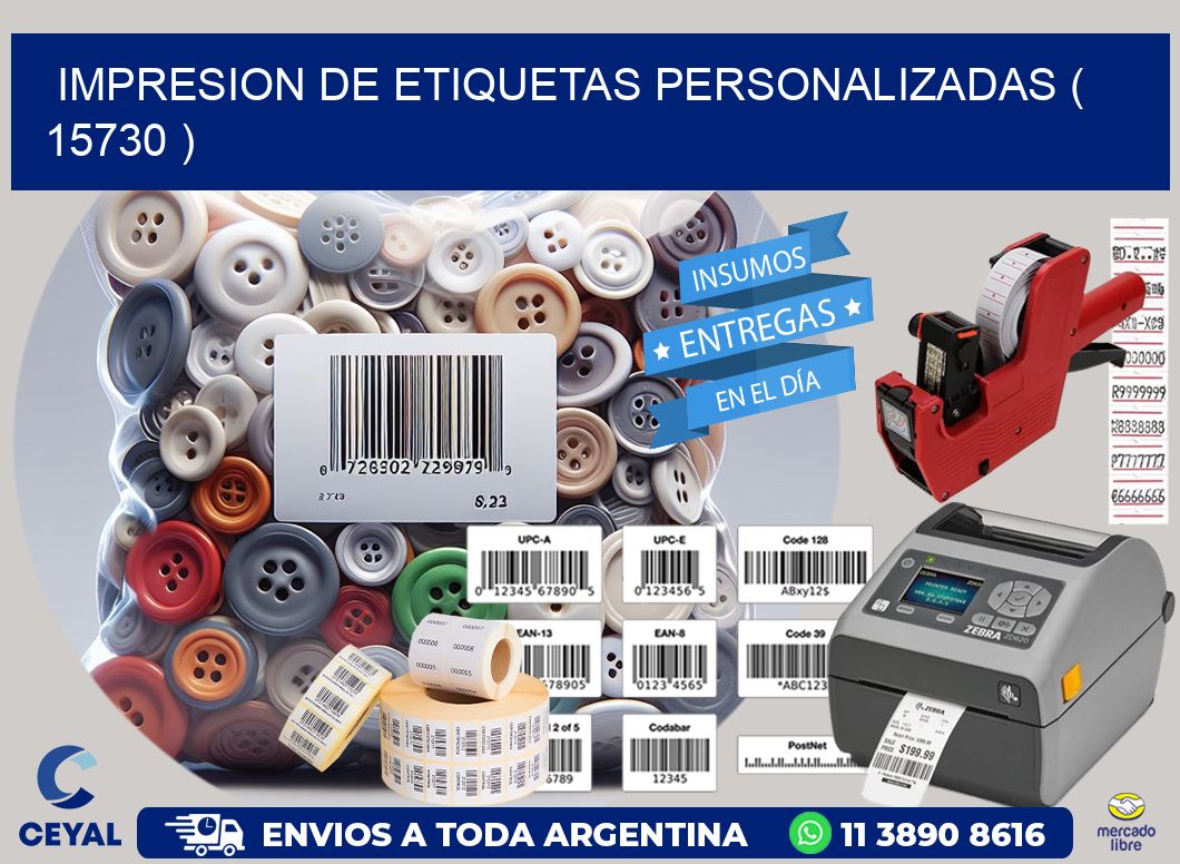 impresion de etiquetas personalizadas ( 15730 )