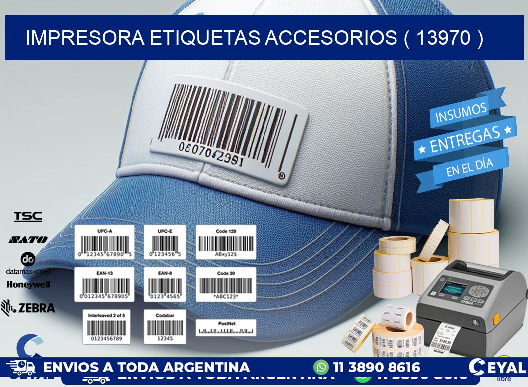 impresora etiquetas accesorios ( 13970 )