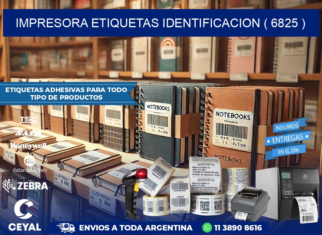 impresora etiquetas identificacion ( 6825 )