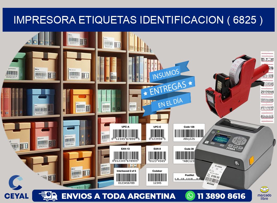 impresora etiquetas identificacion ( 6825 )