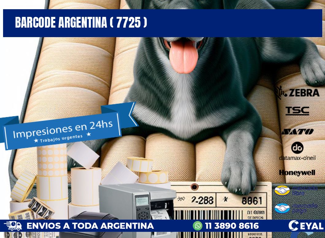 BARCODE ARGENTINA ( 7725 )