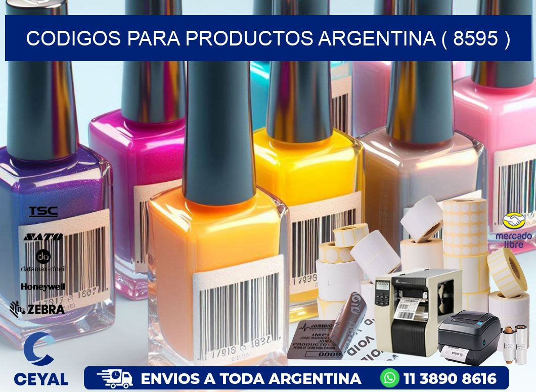 CODIGOS PARA PRODUCTOS ARGENTINA ( 8595 )