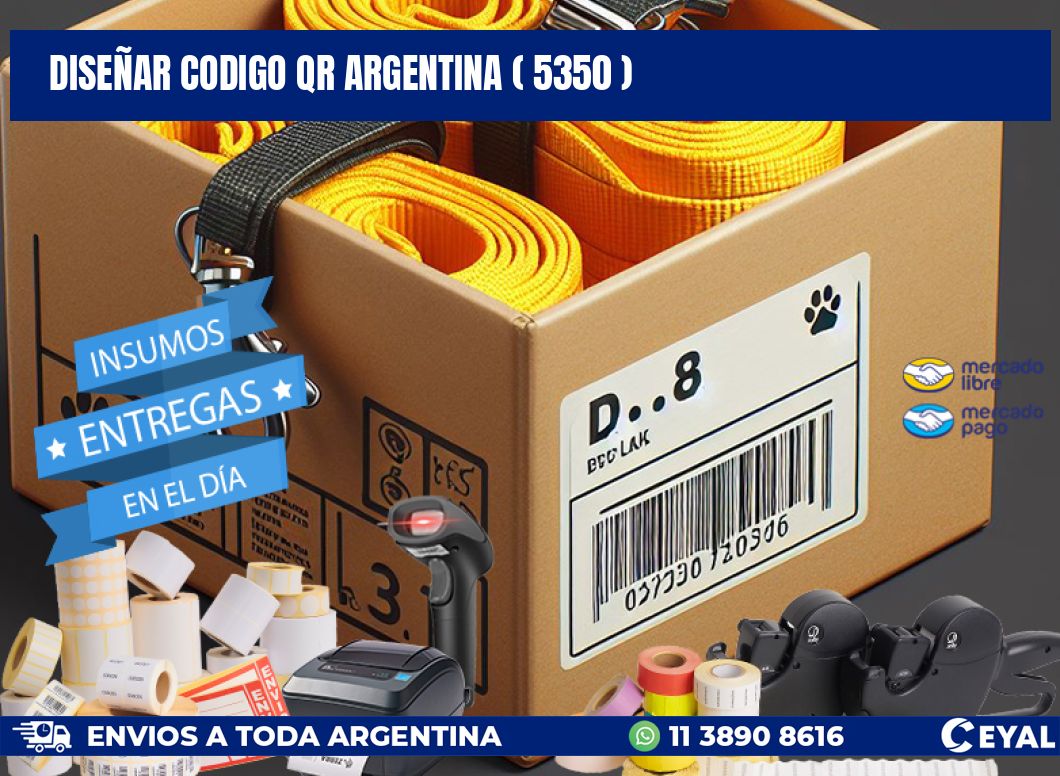 DISEÑAR CODIGO QR ARGENTINA ( 5350 )