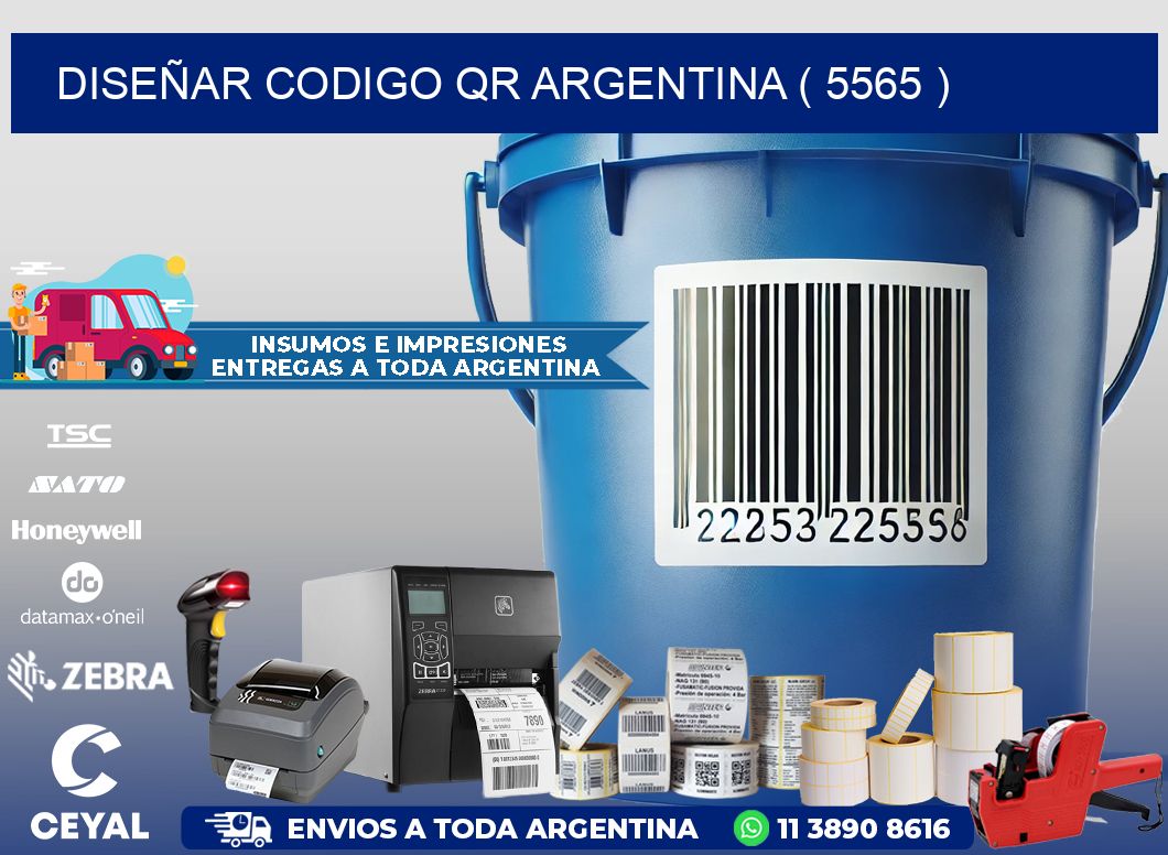 DISEÑAR CODIGO QR ARGENTINA ( 5565 )