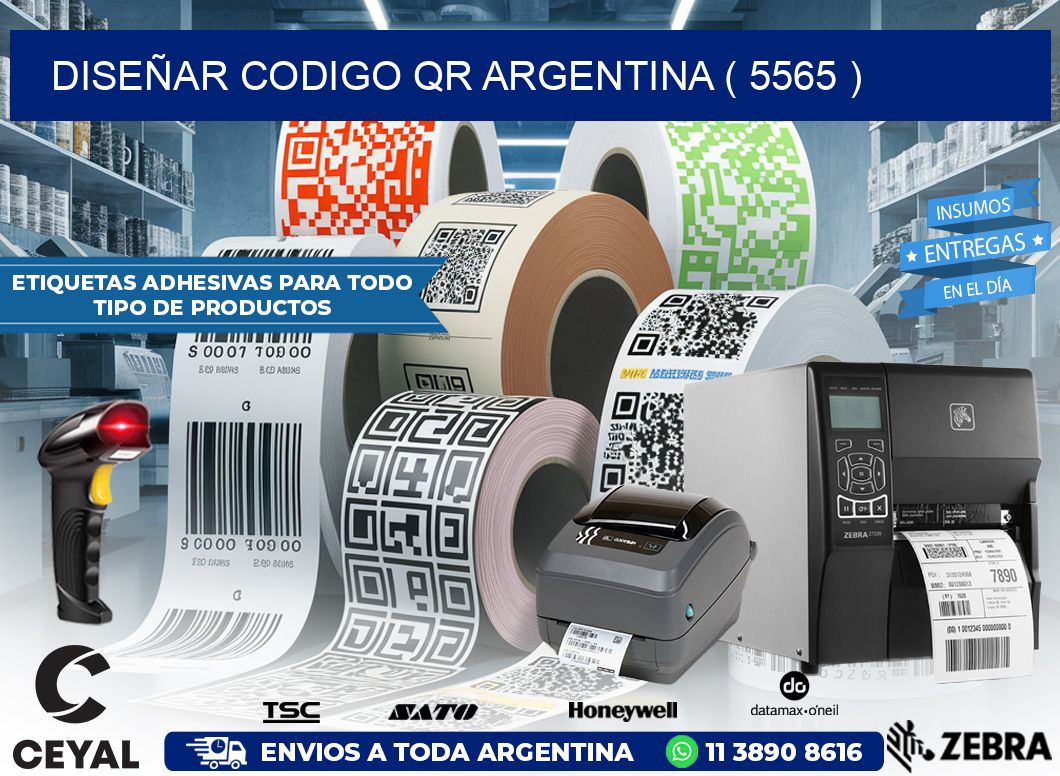 DISEÑAR CODIGO QR ARGENTINA ( 5565 )