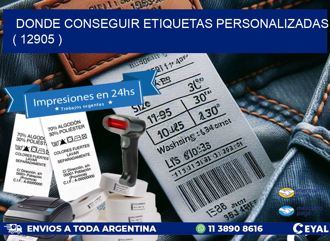 DONDE CONSEGUIR ETIQUETAS PERSONALIZADAS ( 12905 )