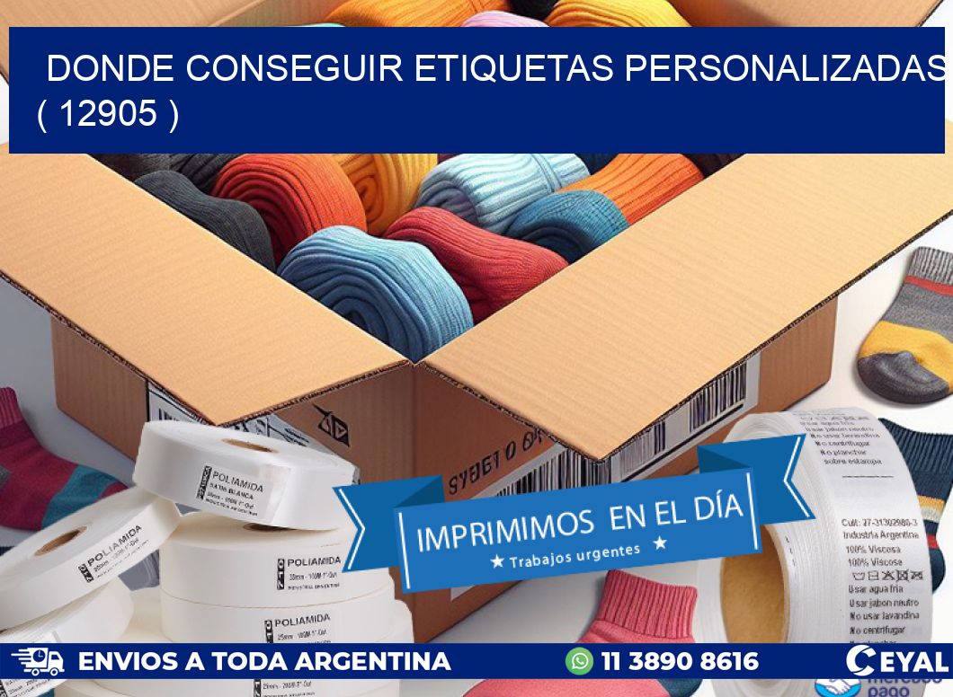 DONDE CONSEGUIR ETIQUETAS PERSONALIZADAS ( 12905 )