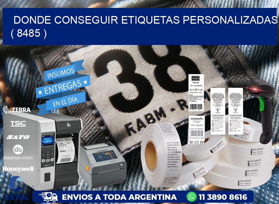 DONDE CONSEGUIR ETIQUETAS PERSONALIZADAS ( 8485 )