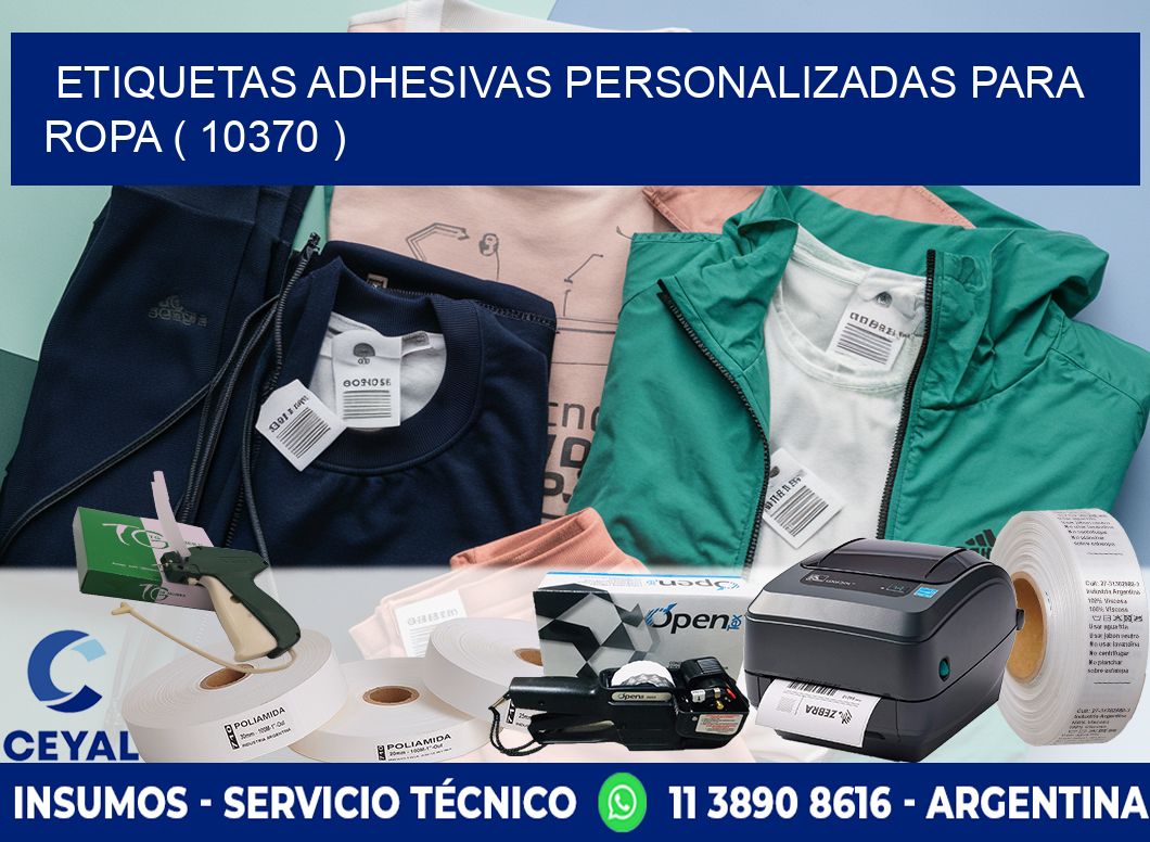 ETIQUETAS ADHESIVAS PERSONALIZADAS PARA ROPA ( 10370 )