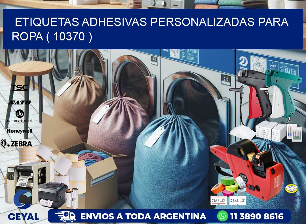 ETIQUETAS ADHESIVAS PERSONALIZADAS PARA ROPA ( 10370 )