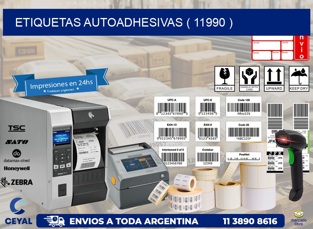 ETIQUETAS AUTOADHESIVAS ( 11990 )