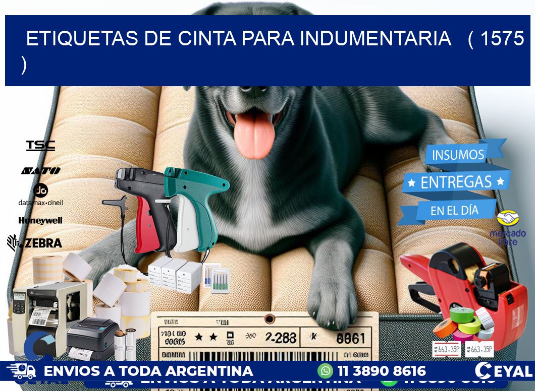 ETIQUETAS DE CINTA PARA INDUMENTARIA   ( 1575 )