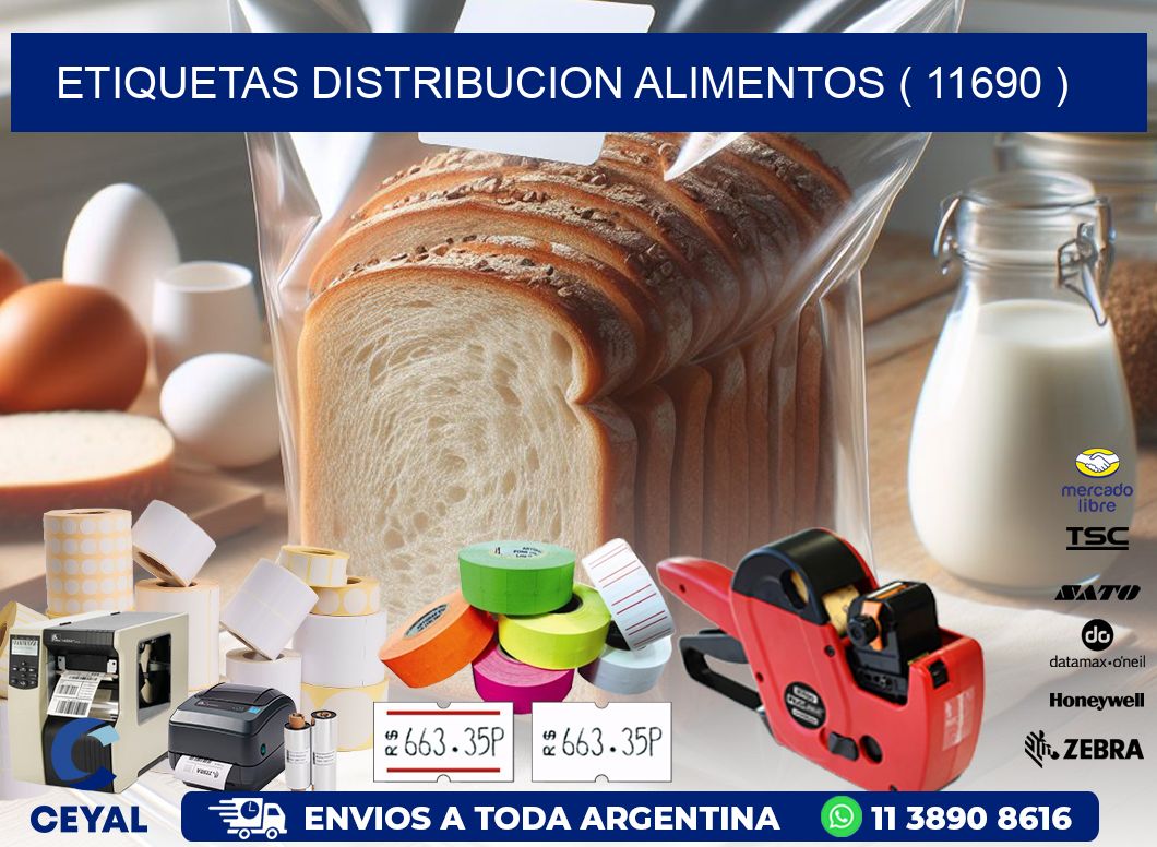 ETIQUETAS DISTRIBUCION ALIMENTOS ( 11690 )