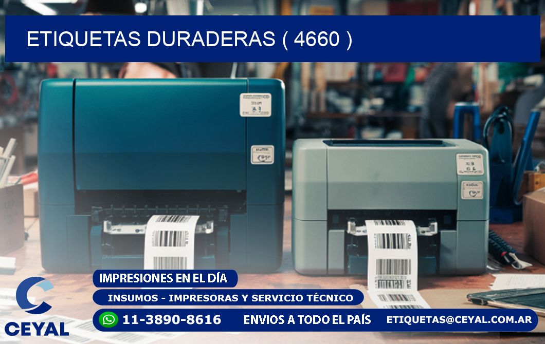 ETIQUETAS DURADERAS ( 4660 )