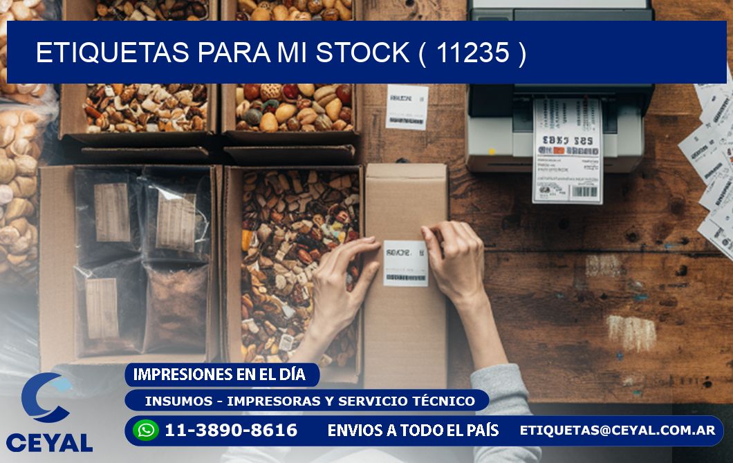 ETIQUETAS PARA MI STOCK ( 11235 )
