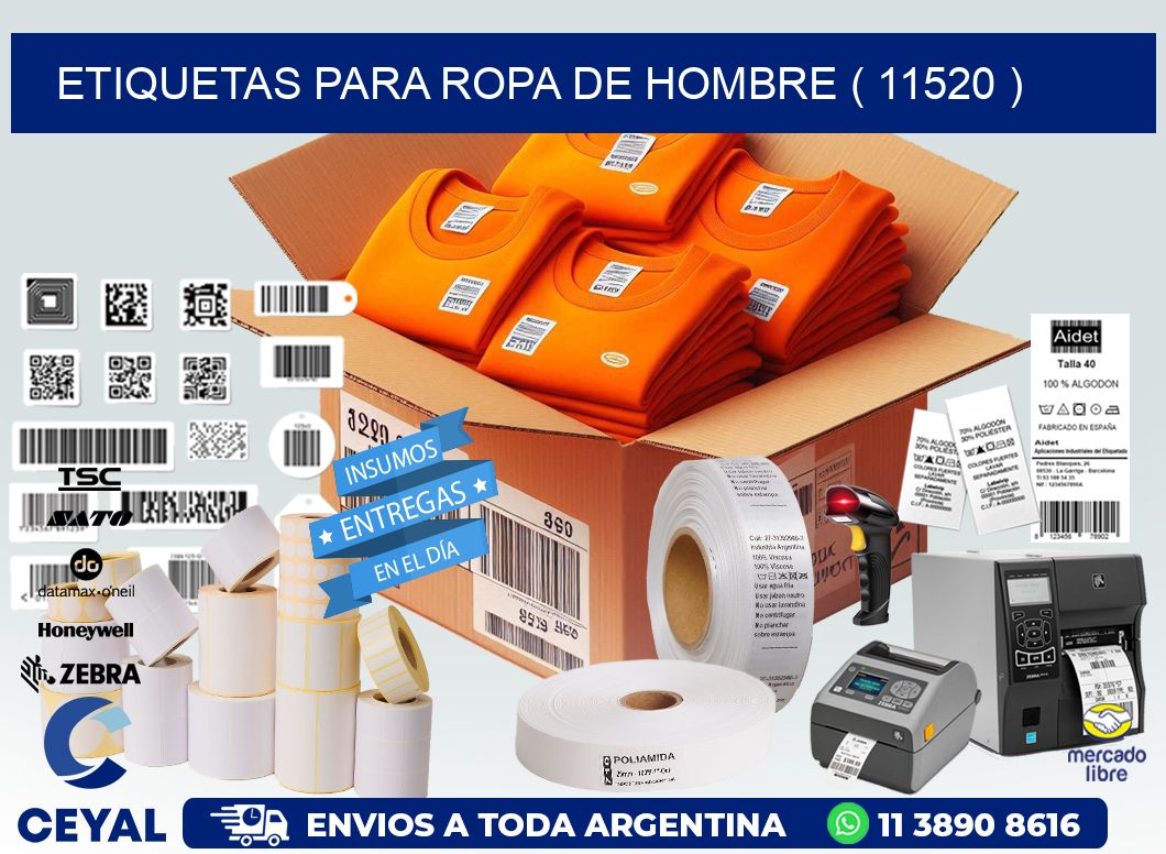 etiquetas para ropa de hombre ( 11520 )
