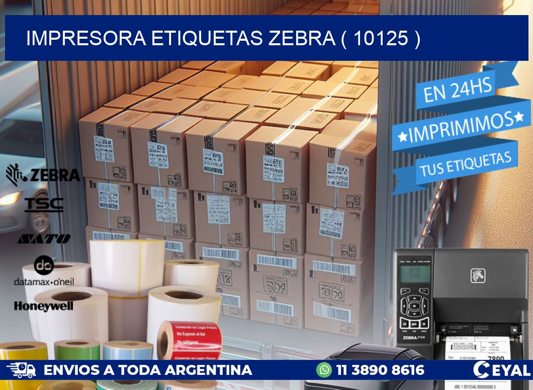 impresora etiquetas zebra ( 10125 )