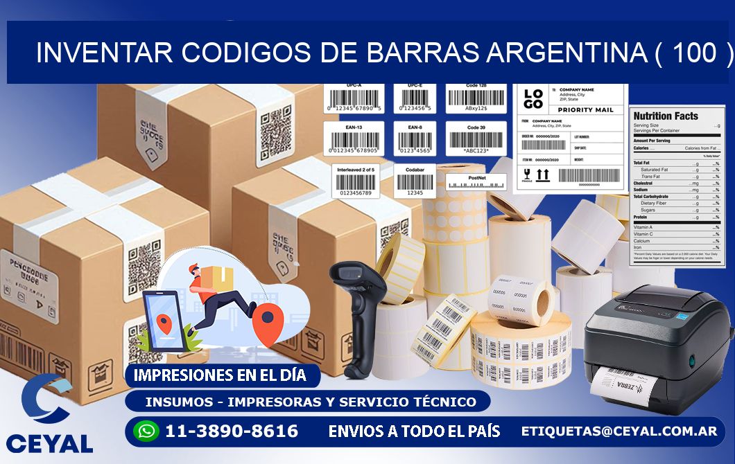 inventar codigos de barras argentina ( 100 )