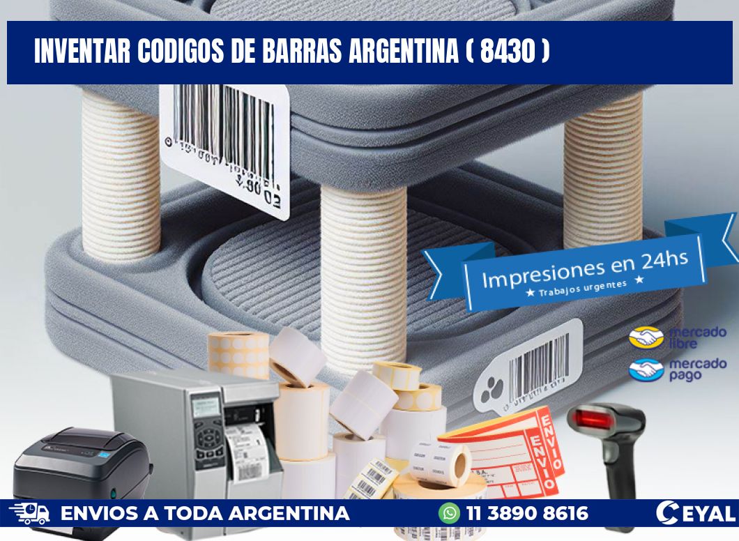 inventar codigos de barras argentina ( 8430 )