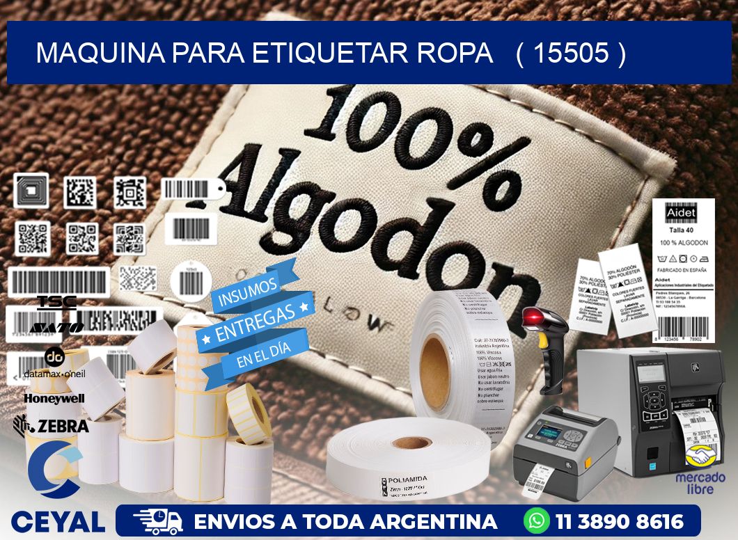 maquina para etiquetar ropa   ( 15505 )