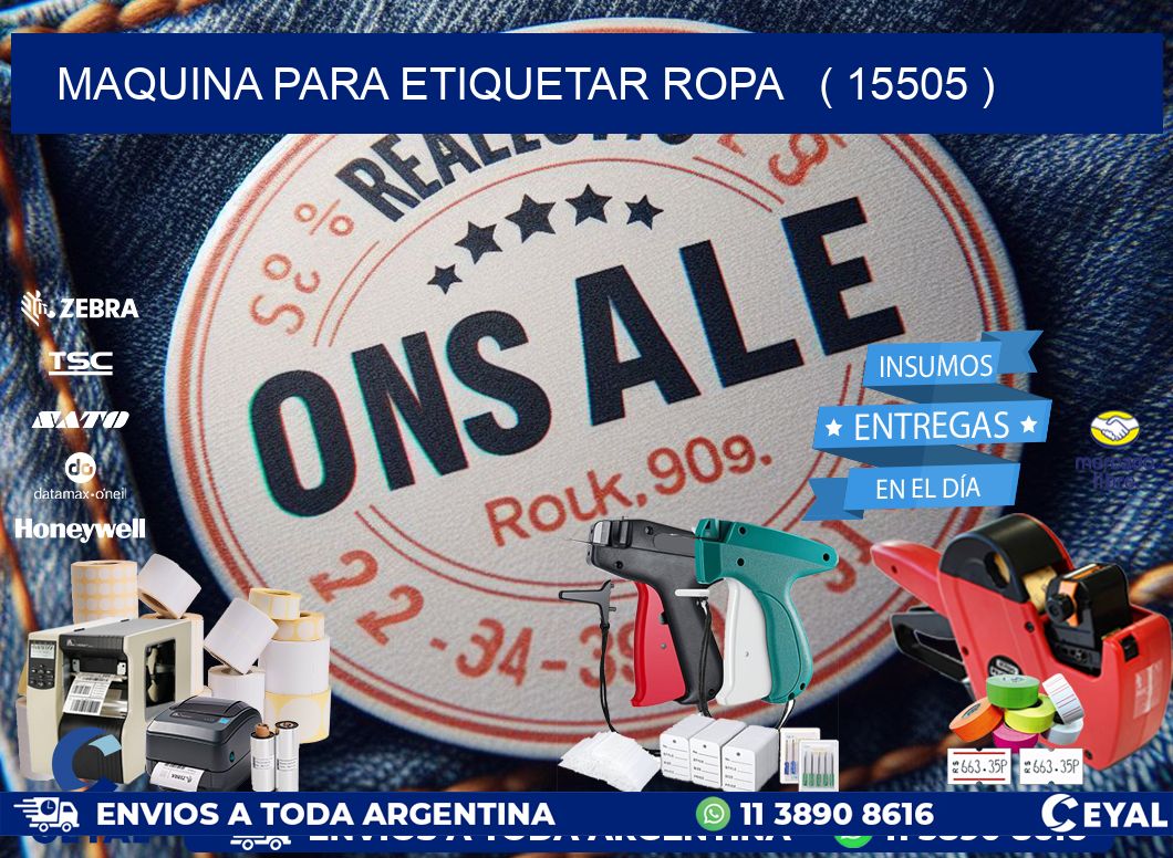 maquina para etiquetar ropa   ( 15505 )