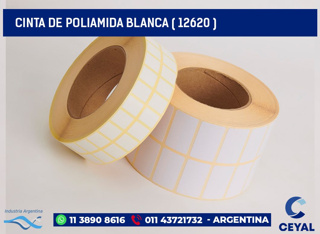CINTA DE POLIAMIDA BLANCA ( 12620 )