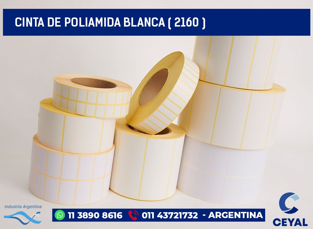 CINTA DE POLIAMIDA BLANCA ( 2160 )