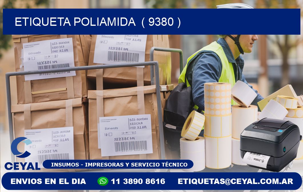 ETIQUETA POLIAMIDA  ( 9380 )