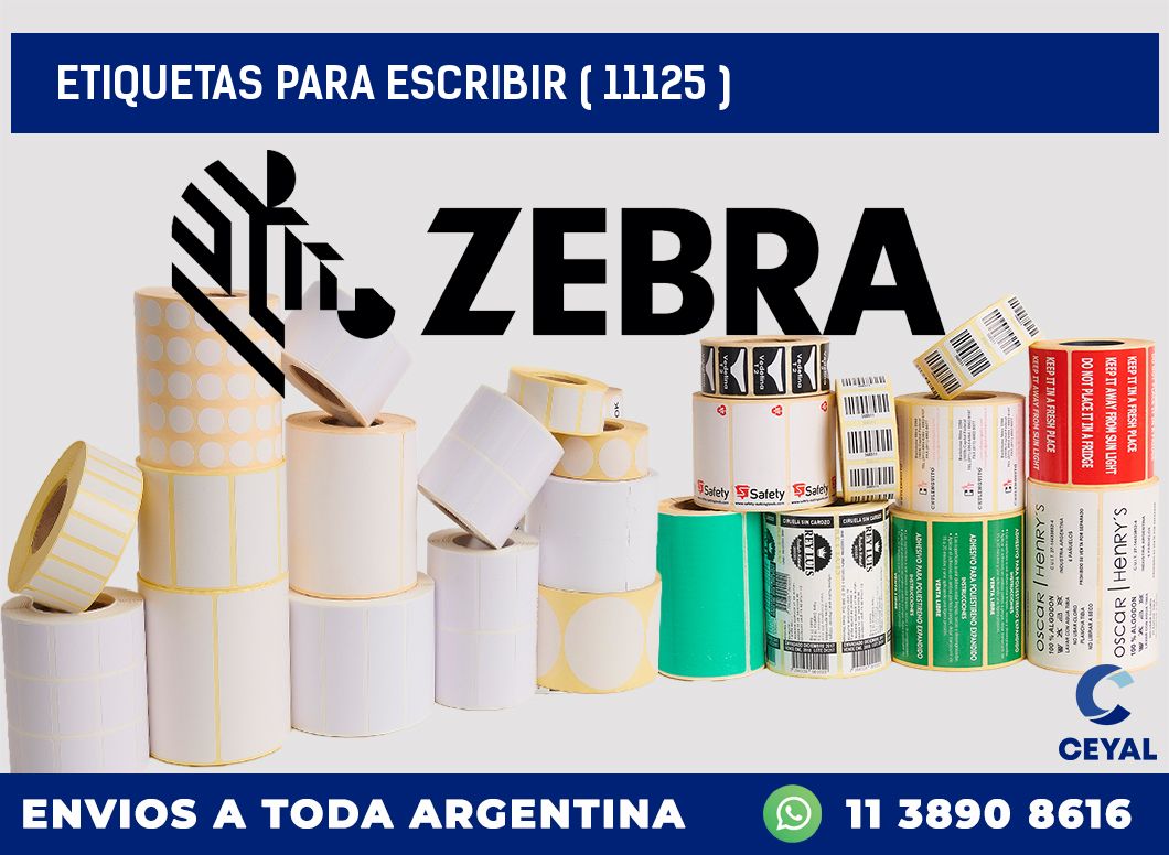 ETIQUETAS PARA ESCRIBIR ( 11125 )