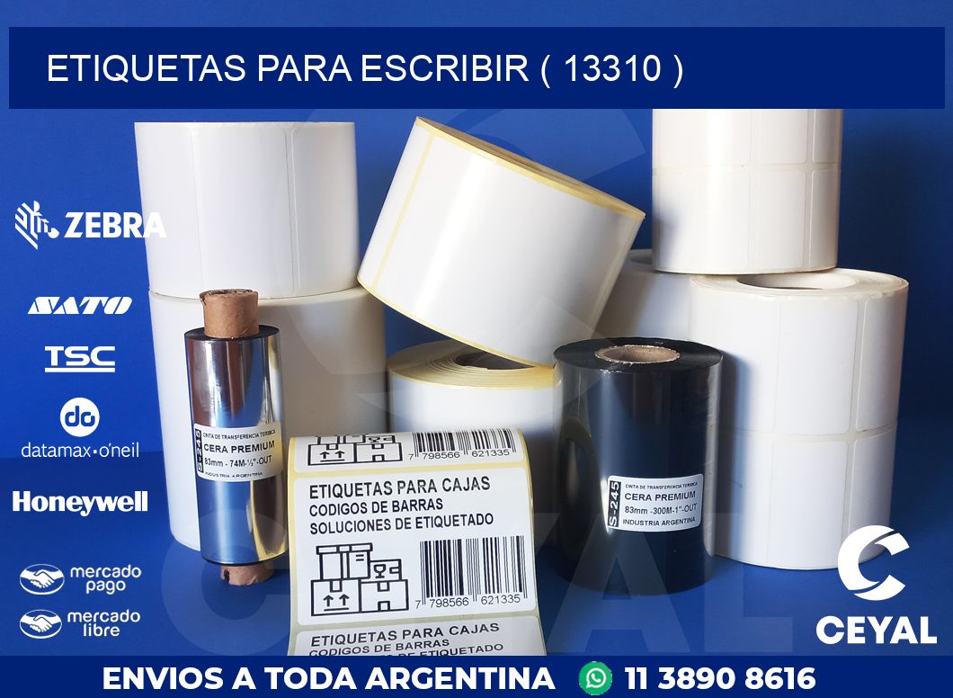 ETIQUETAS PARA ESCRIBIR ( 13310 )