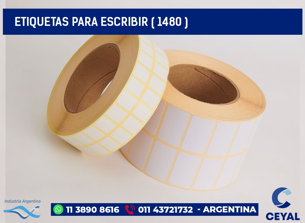 ETIQUETAS PARA ESCRIBIR ( 1480 )