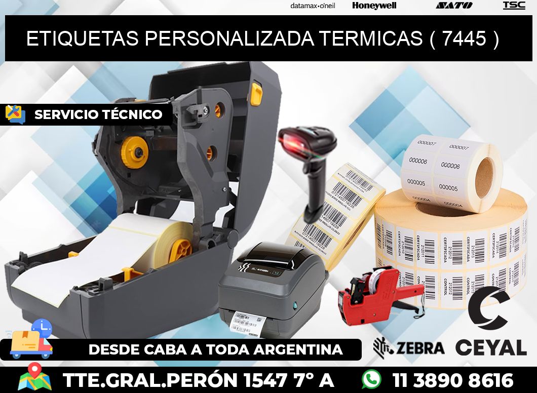 ETIQUETAS PERSONALIZADA TERMICAS ( 7445 )