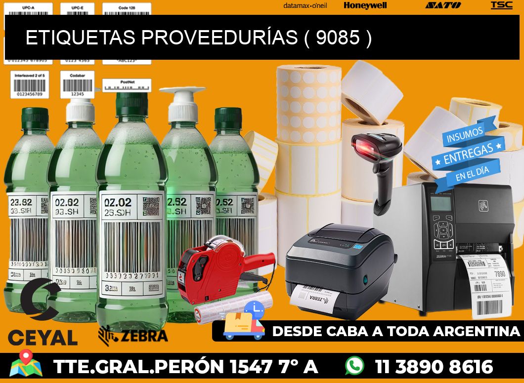 ETIQUETAS PROVEEDURÍAS ( 9085 )