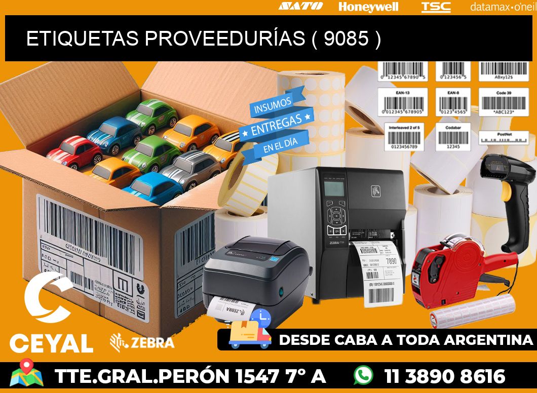 ETIQUETAS PROVEEDURÍAS ( 9085 )