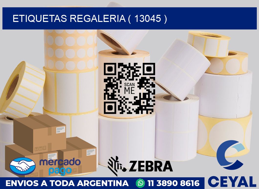 ETIQUETAS REGALERIA ( 13045 )