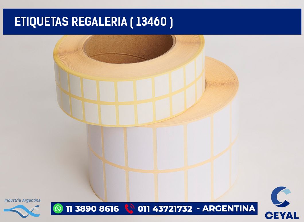 ETIQUETAS REGALERIA ( 13460 )