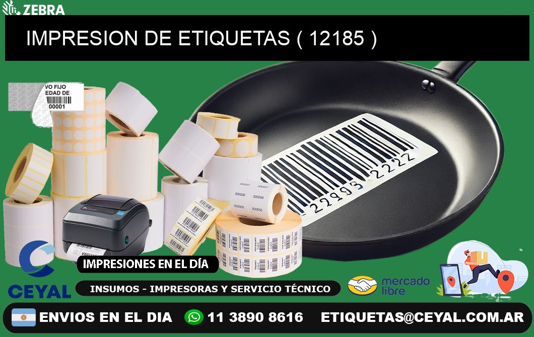IMPRESION DE ETIQUETAS ( 12185 )