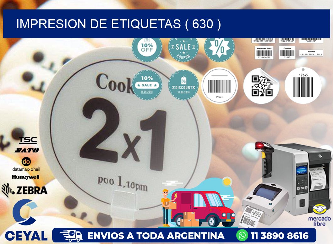 IMPRESION DE ETIQUETAS ( 630 )