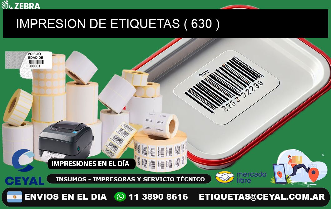 IMPRESION DE ETIQUETAS ( 630 )