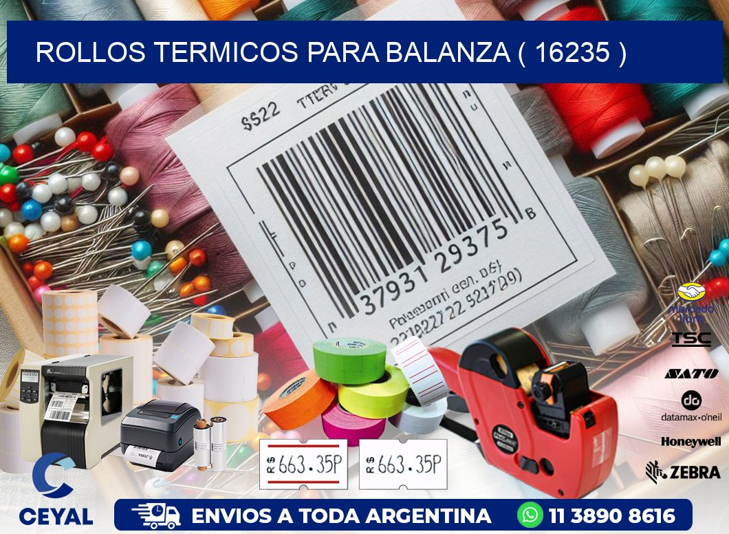 ROLLOS TERMICOS PARA BALANZA ( 16235 )