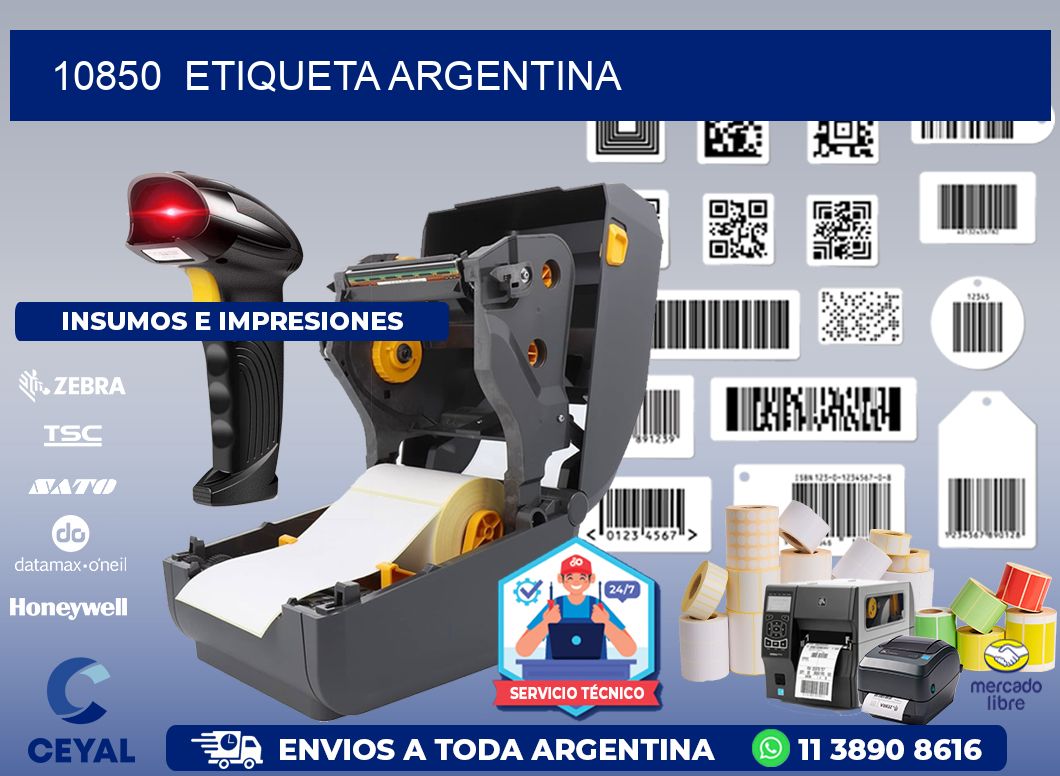 10850  ETIQUETA ARGENTINA
