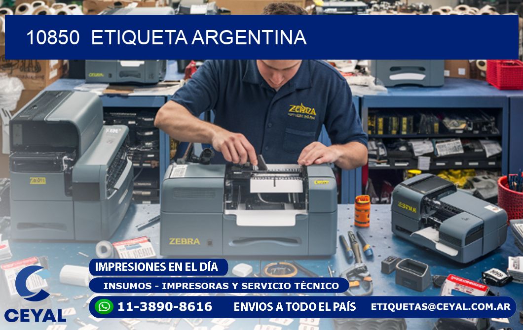 10850  ETIQUETA ARGENTINA